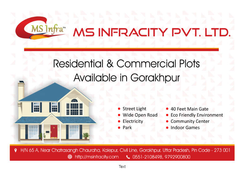 Commercial Property in Gorakhpur Property in Gorakhpur Residential Property in Gorakhpur