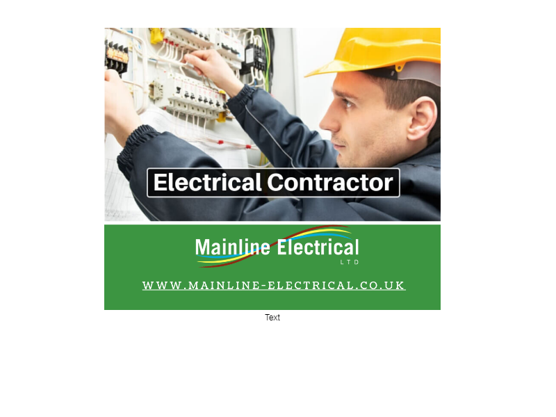 Electrical Contractors Mainline Electrical Contractors