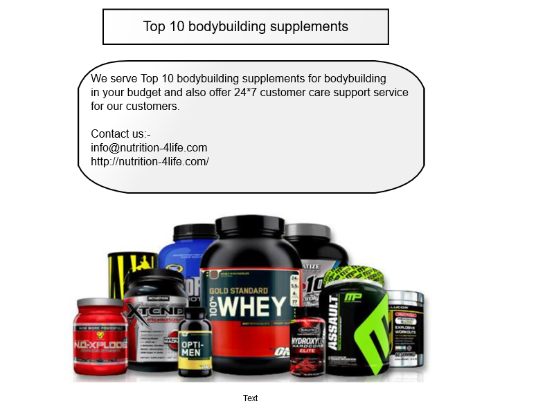 Top 10 Bodybuilding Supplements 7173